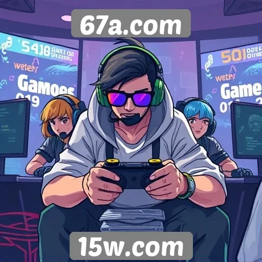 O crescimento da comunidade gamer em 67a.com